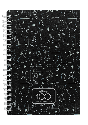 Disney 100 pattern notebook