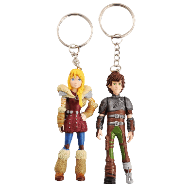 HTTYD character keyrings