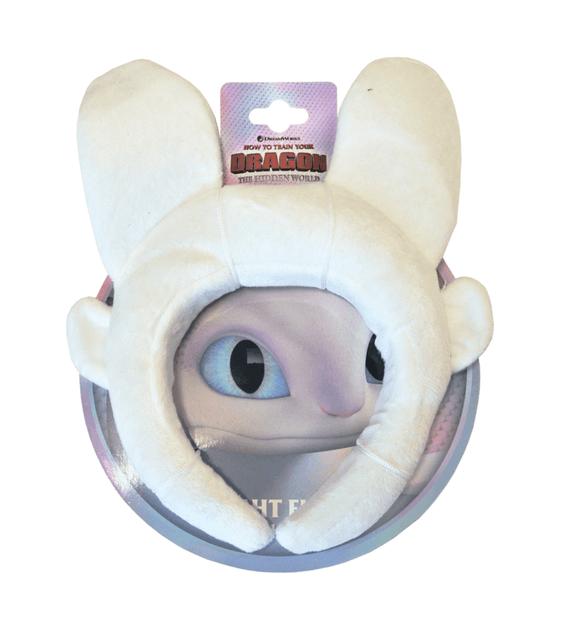 Dragons Light Fury Headband-banners