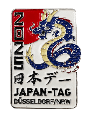 Japan tag dragon pin