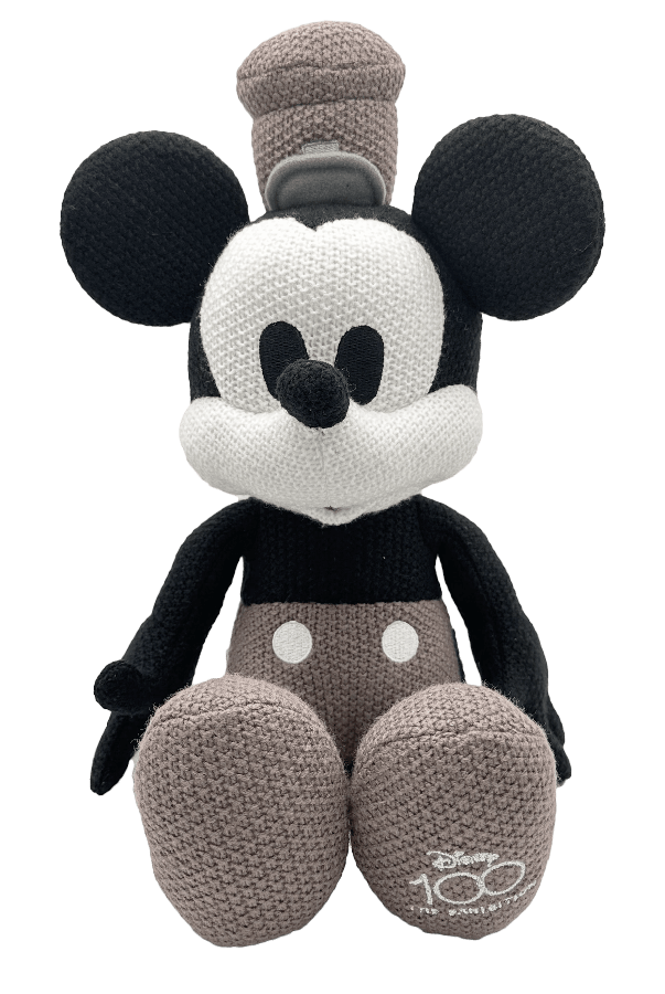 Mickey 100 knitted plush