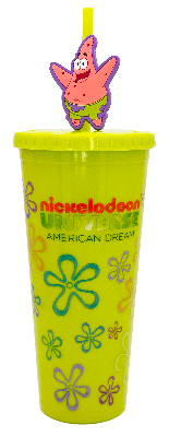 Patrick cup from Nickelodeon Universe