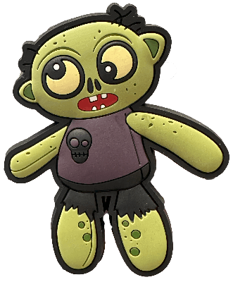 Pvc zombie magnet